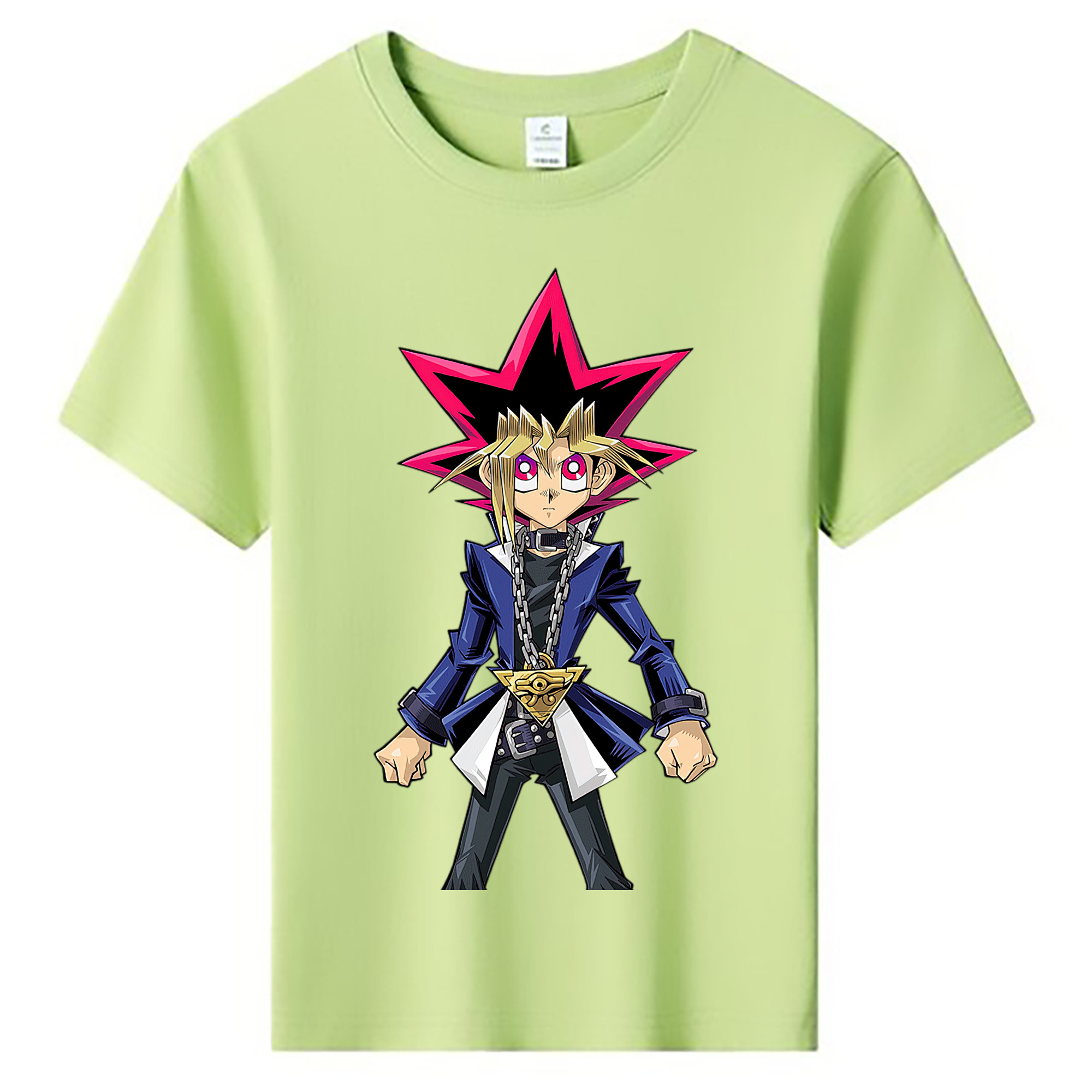 （画像用） 遊☆戯☆王 Yu-Gi-Oh! 綿100％キッズTシャツ（フロントプリント）
